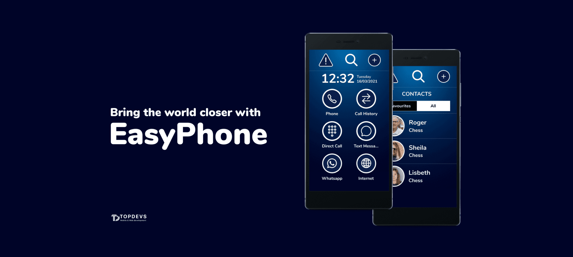 Bring the world closer with EasyPhone