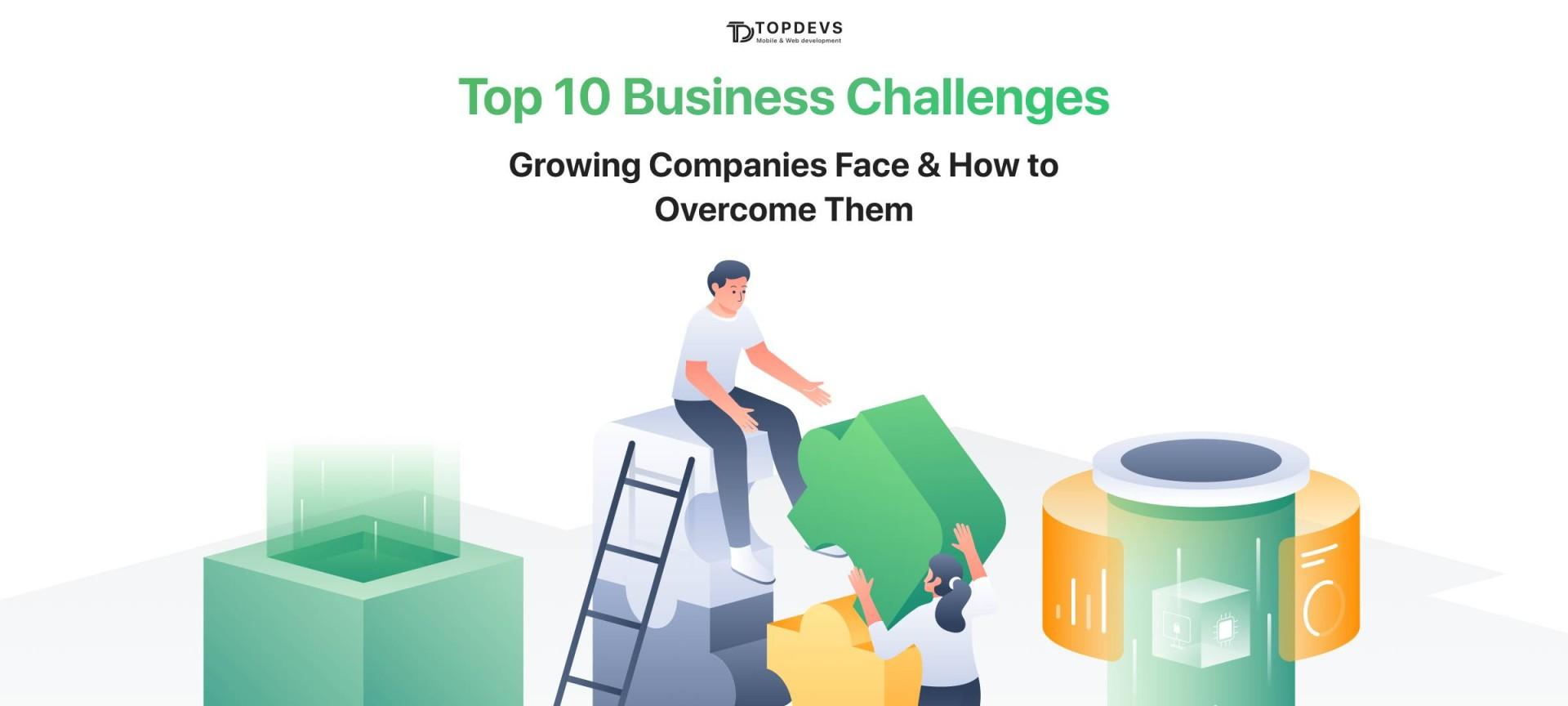 Top 10 Business Challenges Growing Companies Face & How to Overcome Them