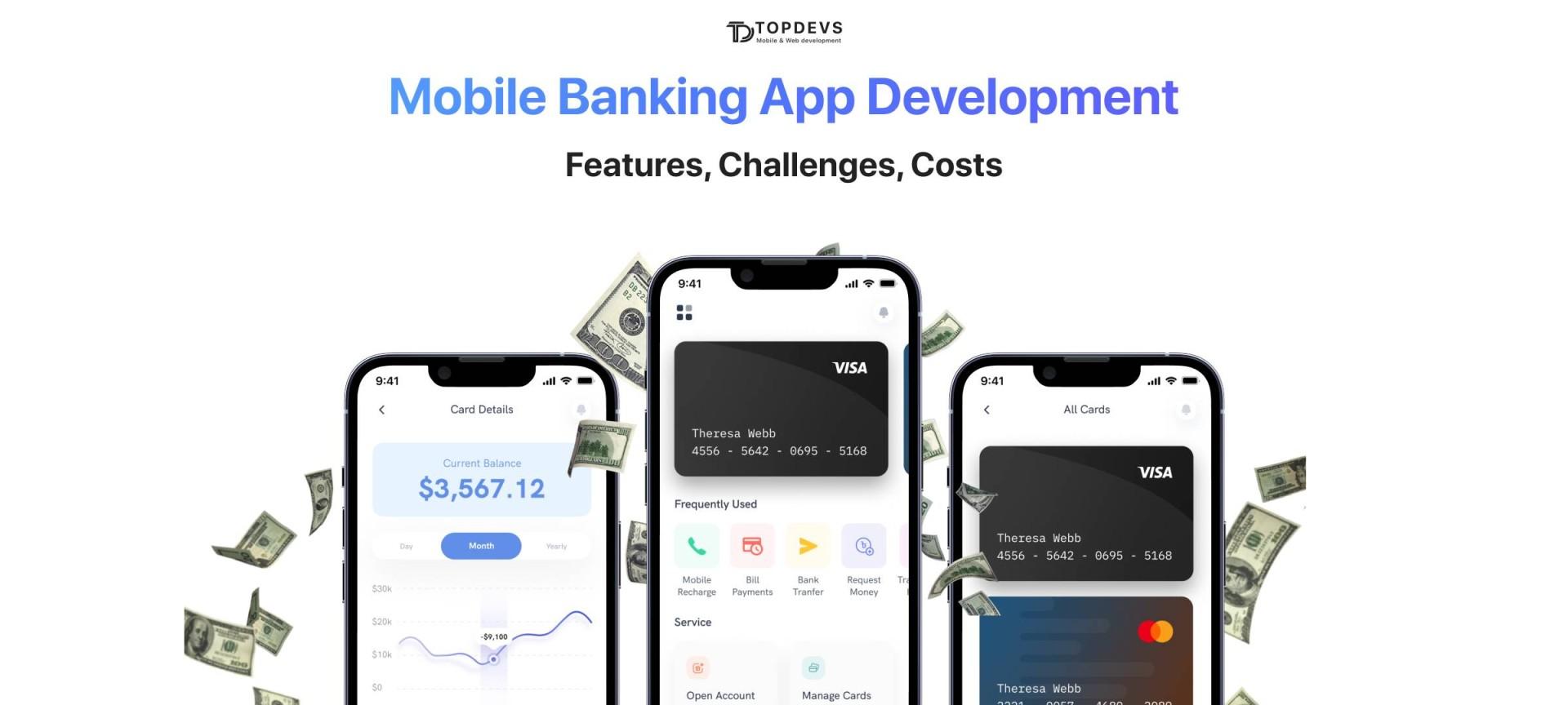Mobile Banking App Development: Features, Challenges, Costs