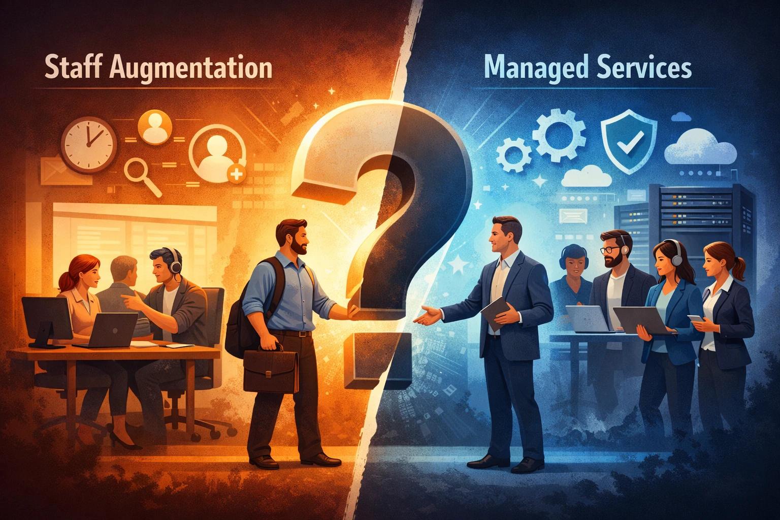 Staff Augmentation vs Managed Services: Which Model Is Right for Your Business?